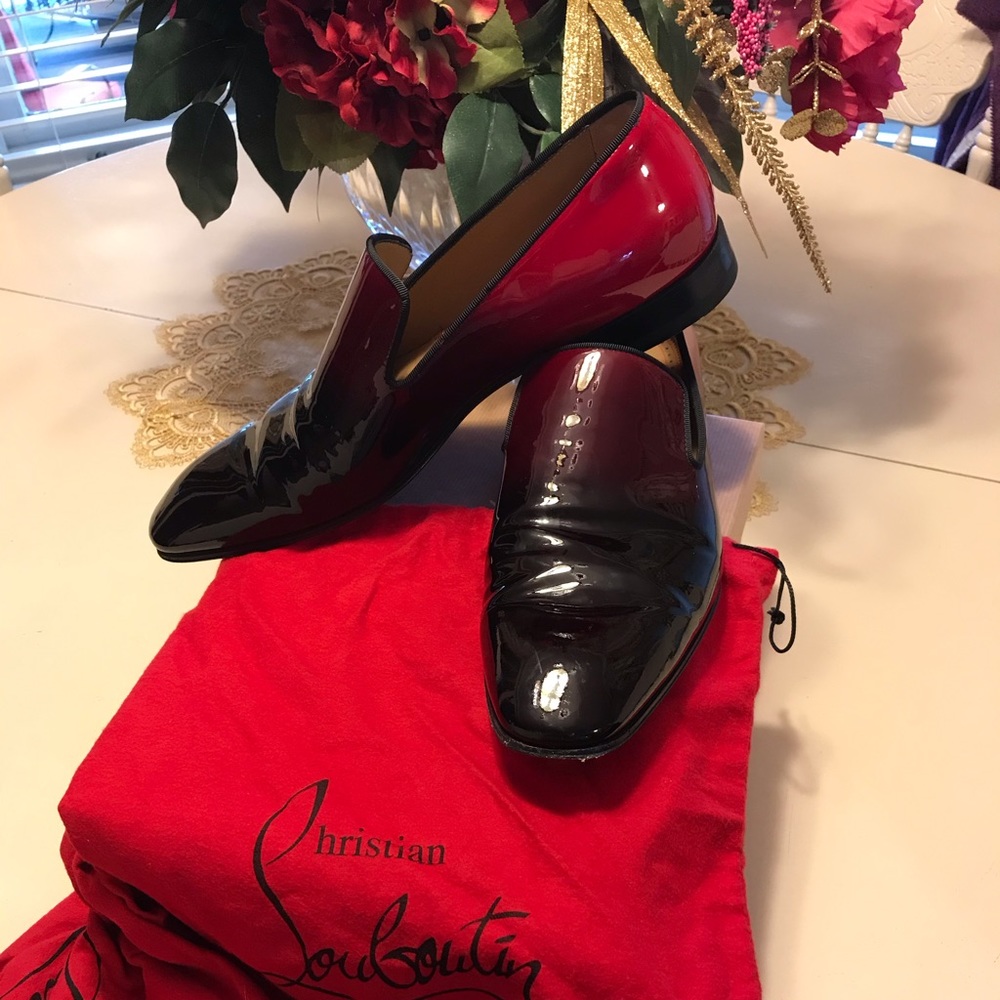 Authentic Christian Louboutin men dress shoes